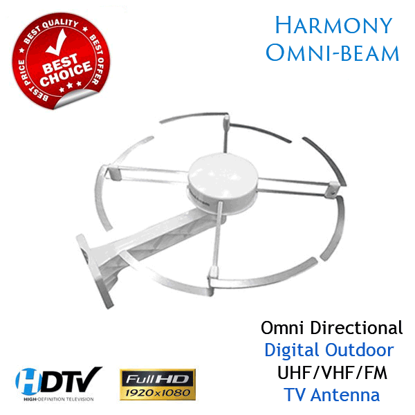 Harmony Omni-Beam Outdoor Omni-Directional TV Antenna