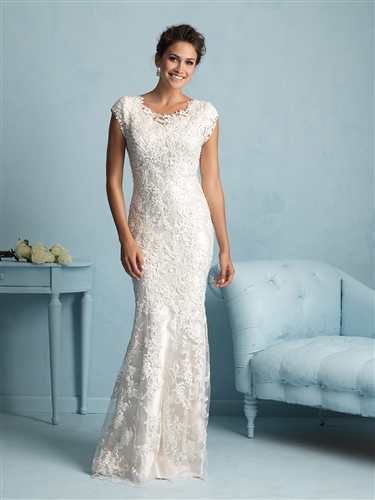 Allure Modest Bridal Gown M536