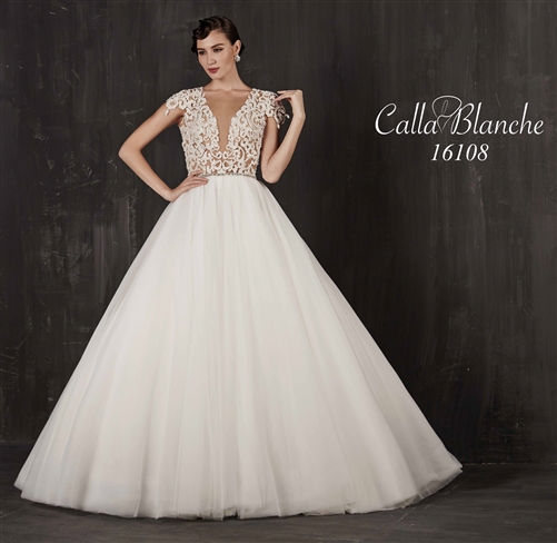 Calla Blanche Bridal Line 16108L