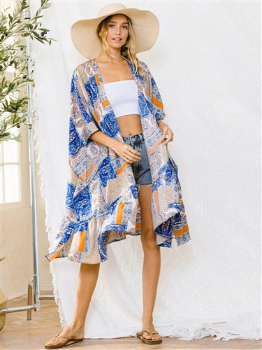 Ces Femme Kimono Top J180211