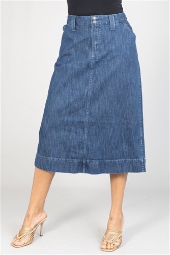 Cj Banks Denim Skirt 6636