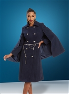 Donna Vinci Coat Dress 12038