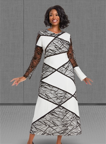 Donna Vinci Dress Abstrac 12061