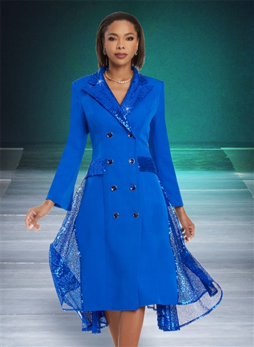 Donna Vinci Dress Dbl Brs 12070