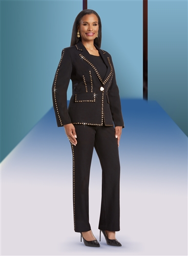 Donna Vinci 3pc Pant Suit 12071
