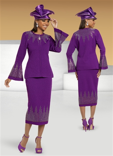 Donna Vinci Knit Suit 13305