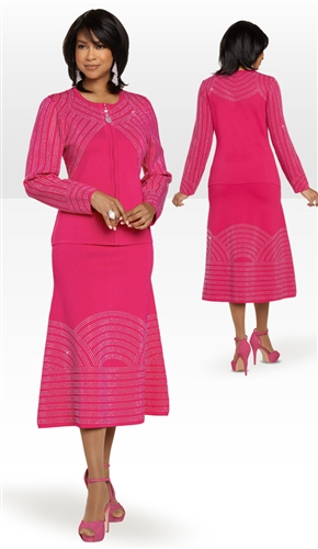 Donna Vinci Knit Suit 13307