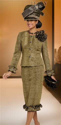 Donna Vinci Skirt Suit 5708