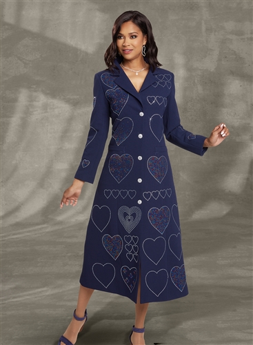 Donna Vinci Coat Dress he 5775