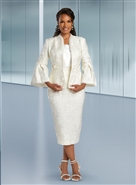 Donna Vinci 3pc Skt Suit 5852