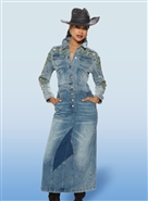 Dv Jean Denim Dress 8476