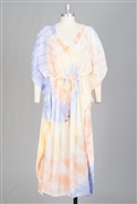 Etc Long Print Kaftan KAFS11