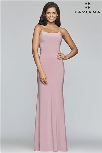 Faviana Prom Scoop Neck S10205