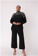 For Her Knit 2pc Pant Set 82595