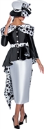 Gmi Skirt Suit Hilo Dots 10202