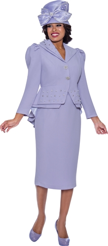 Gmi Skirt Suit Pearl Stud 9522