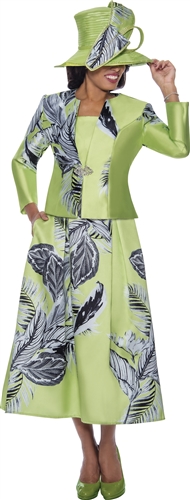 Gmi Skirt Suit Leaf 9772W