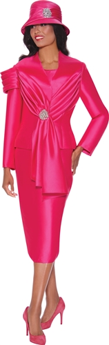 Gmi 3pc Skirt Suit Twill 9983W