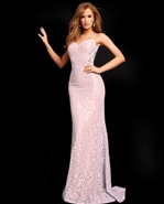 Jovani Prom Lace Side Ins 06569A