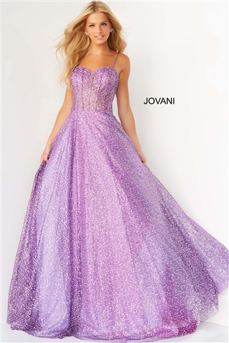 Jovani Ballgown Strapless 07423BLS