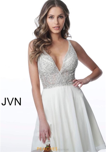 Jvn Dress Emb Bodice V nc JVN4278