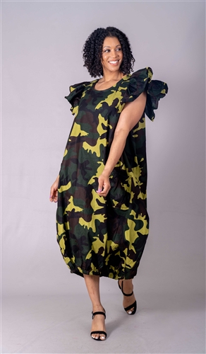 Kara Chic Print Dress 7745