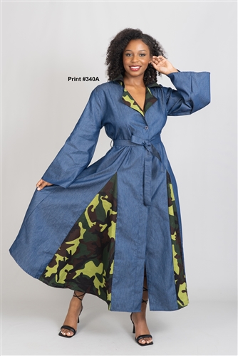 Kara Chic Denim Dress 7752D