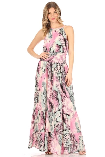 Karen T Maxi Dress 9017D