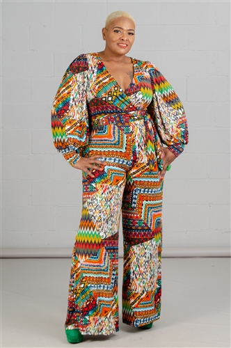 Kara Chic Print Jumpsuit CHH20020