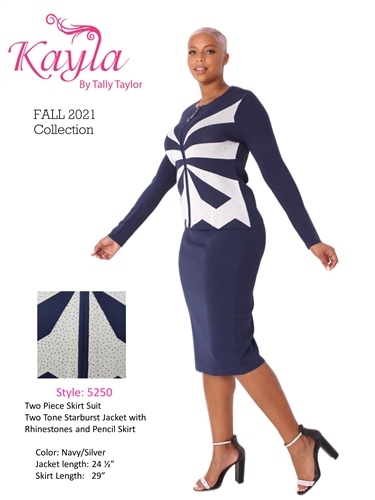 Kayla Knit Skirt Set 5250