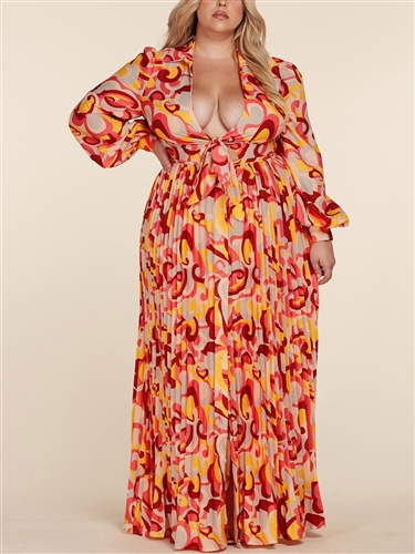 Latiste Print Maxi Dress PCD1123M