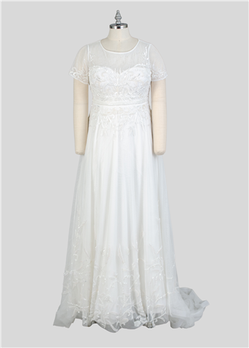 Lotus Thread Bridal Gown 86176