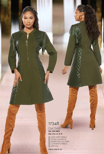 Love The Queen Coat Dress 17348