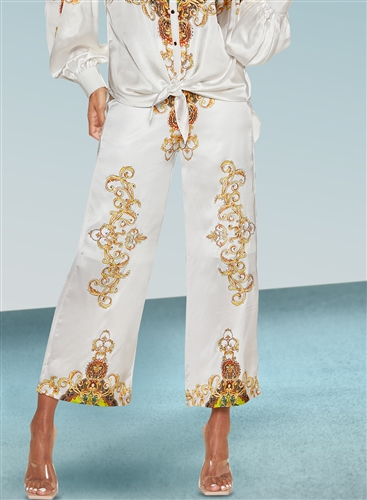 Love The Queen Print Pant 17390P