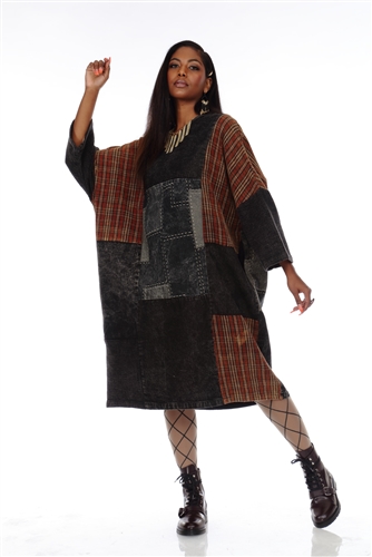 Luxe Moda Oversize Dress LM179