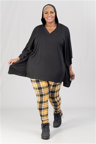 Marina Poncho Top V Neck OM7984