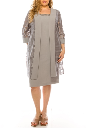 Maya Brooke Jacket Dress 29163