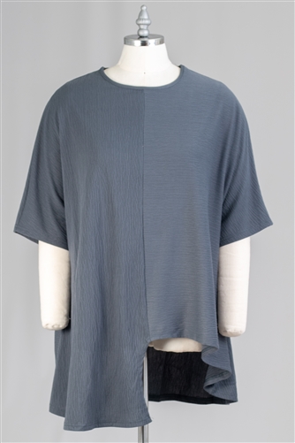 Omango Solid Tunic Top CHT209