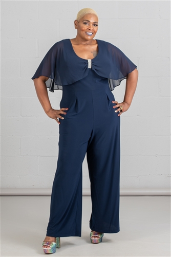 Rm Richards 1pc Jumpsuit 5412W