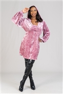 Rose Velvet Dress RVD1825P