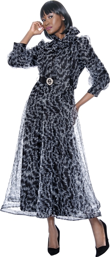 Terramina Dress Sheer Pri 7087