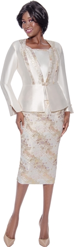 Terramina 3pc Skirt Suit 7150