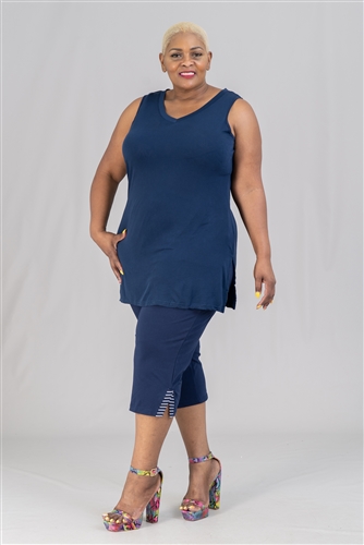 Ubu Sleeveless Tunic Top U37503