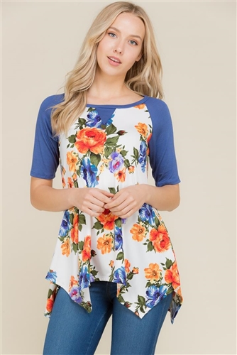 Vision Floral Top T2258