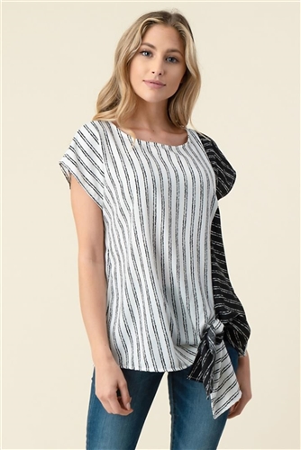 Vision Pinstripe Top T3651