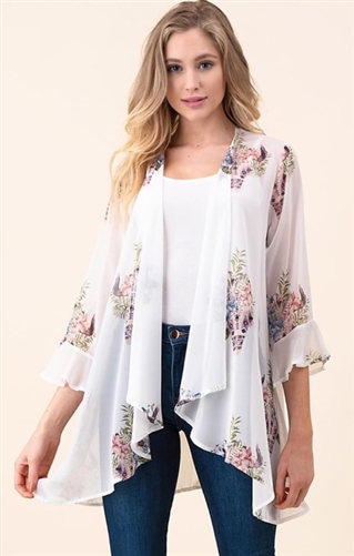 Vision Print Cardigan T3967