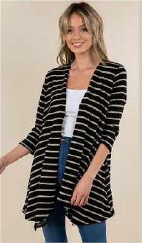 Vision Striped Cardigan T40802