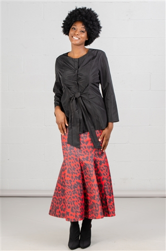 Why Leopard Skirt S190005