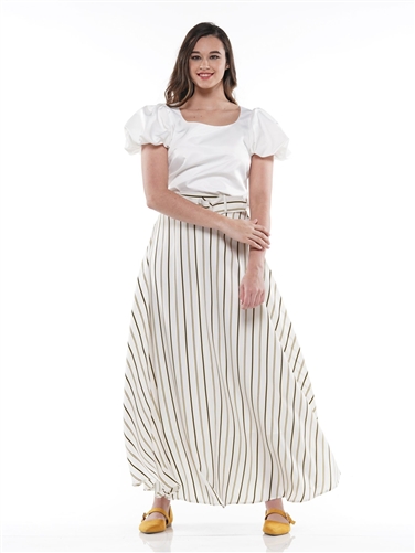 Why Stripe Skirt S190065
