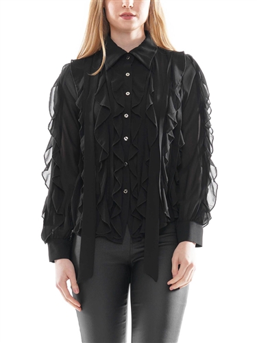 Why Ruffle Top T190004